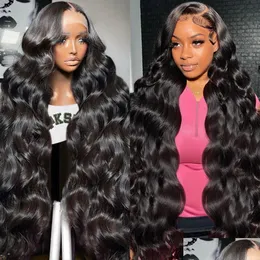 Synthetic Wigs Body Wave Glueless Wig Human Hair 13X4 Lace Front Ready To Wear 360 Preplucked 13X6 Frontal Drop Delivery Hair Product Dhwra