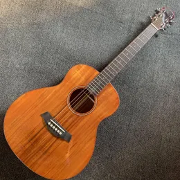 Klasyczna gitara akustyczna 36 cali GS Mini 6strings Sika Spruce Spruce Cleneer Koa Back Sides Rosewood Tforeboard Wsparcie Freeshippings Freeshippings