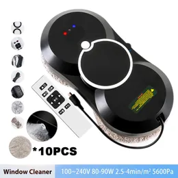 Water Spray Window Cleaning Robot High Suction Smart Electric Cleaner Doublesided Glass Vacuum 240131