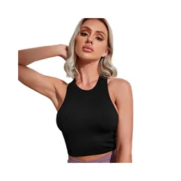 Tank üst erkek tasarımcı erkek yelek kadın tankları camis anagram-embroidered pamuk karışımı tank üst şort tasarımcısı tişörtler yoga takım elbise fitness spor sutyen mini femme