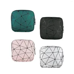 Storage Bags Sanitary Napkin Pads Bag Women Period With Zipper Durable Tampons Collect Portable For Ladies Teen Girls