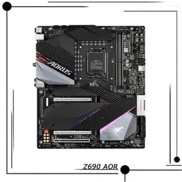 Moderbrädor för Gigabyte LGA1700 2 DDR5 64GB E-ATX Desktop Motherboard Z690 AORUS TACHYON DROP LEVERANDE Datorer Nätverk Dator OTJR7