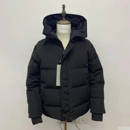 Mens Down Parkas jacka män parka kanadensiska jackor vinter veste homme utomhus jassen streetwear ytterkläder stor päls huva fyrre mant otapv