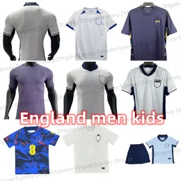 23 24 25 İngiltere Futbol Formaları Saka Foden Bellingham Rashford Sterling Grealish Milli Takım Kane Futbol Gömlek Erkek Çocuk Kitleri Maillot de Ayak Kitleri Şort