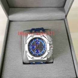 Orologi da uomo più venduti Orologi da polso 26568PM OO A021CA 01 26568 Cinturino in caucciù naturale da 44 mm Cronografo al quarzo inossidabile VK funzionante M261M