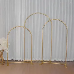 Dekoratif Plakalar Altın Düğün Zemin Stand Stand Özelleştirilmiş Çift Taraflı Baskı Kapağı Pografi Arka Plan Etkinlik Dekorasyon Balon Kemeri