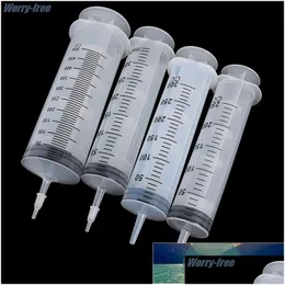 Other Dog Supplies 1Pc High-Capacity Syringes Disposable Nutrient Sterile Hydroponics Feeding Syringe 250Ml 300Ml 350Ml 500Ml Drop D Dhwpv