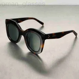 Occhiali da sole del designer Celin, i nuovi occhiali da sole alla moda 4005 sub versione board, da uomo e da donna con montatura grande a forma di farfalla resistente ai raggi UV CXVU