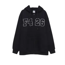 F426 Designer Hoodies Herren Hoodie Männer und Frauen Hoodie Qualität Pendeln Tragen Lässige Mode Lose langärmelige Kleidung High Street Gedruckt Regelmäßiger Buchstabe AAA