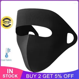 Bandanas Cool Touch Sunscreen Mask Perfect Design Cycling Equipment Full Face Coverage Riding Fabric Nylon UPF 50