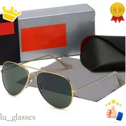Designer 2024 Brand Polarized 3025 Ray Men Women S. Pilot Sunglasses Uv400 Eyewear Glasses Metal Frame Polaroid Lens with Box 01