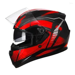 Motorradhelme Fl Face Helm Dunkle Linse Motorrad Offene Casco Visiere Dirt Bike S M L XL Für Mann Frauen Dot Ece Appd Drop Lieferung Au Otoqz