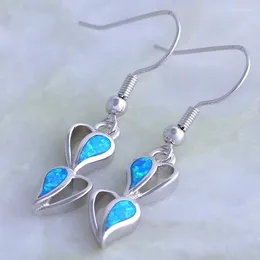 Dangle Earrings JLE1361 Irregular Attachment Of Heart Gentle Wind Opal Beautiful Mutil-color Zircon Ladies Fashion Jewelry
