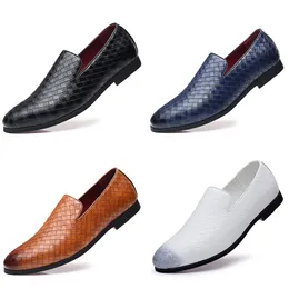 Мужские деловые туфли из матовой кожи большого размера, черные, коричневые, серые, синие классические туфли, кроссовки, кроссовки