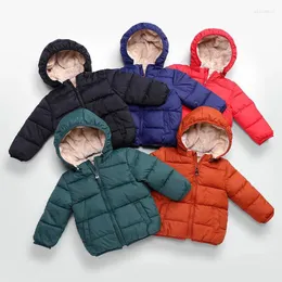 Piumino 2024 Moda invernale per bambini in cotone per uomo e donna Bambino ispessimento vestiti caldi Ragazzi ragazze peluche