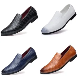 Große Business-Schuhe aus mattem Leder für Herren, schwarz, dunkelbraun, grau, blau, Business-Schuhe, Turnschuhe, Sneakers