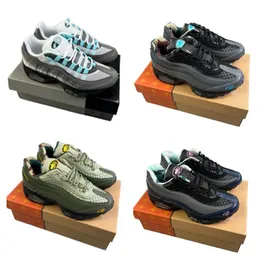 95 95S SP Corteiz Gutta Yeşil Koşu Ayakkabıları 95S Hiper Turkuaz Neon Beyaz Orta Zeytin Yağı Yeşil Spor Dış Hava Spor Ayakkabıları