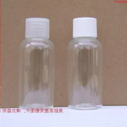 Freeshipping Wholesale 40ml Plastic Lotion Bottle Rotated Cap Transparent Cosmetic Jar Refillable Bottlegoods Nkkis