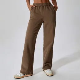 LU ALIGN Disual Sports Capris Moditin Pants Women Chic Design High Street Wear Colors Pretty Pantalones de Mujer Lemon LL Jogger LU-08 2024