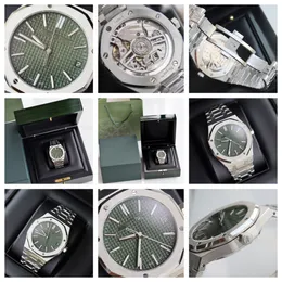 Mens Watch Designer Luxury Automatic Movement Watches 15510 حجم 41 مم من الفولاذ المقاوم للصدأ من الفولاذ المقاوم للماء orologio. ساعات الساعات عالية الجودة