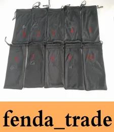 Черные сумки для солнцезащитных очков Сумки с логотипом Фирменное качество Заводские 10 вариантов цвета подходят для нормального размера MOQ50 шт. Fast Shi5582912