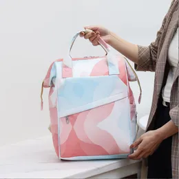 2024 Nowa torebka mamusi duża pojemność minimalistyczna plecak Baby Practical Matnal and Child Supplies Plecak do przechowywania