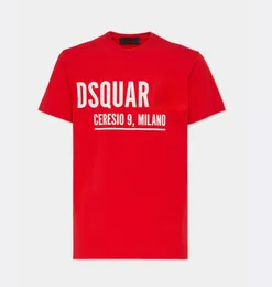 DSQ Herren T-Shirts 2023 Neue Herren Designer T-shirt Italien Mode T-shirts Sommer T-shirt Männlich Weich und Bequem 100 Baumwolle Tops 04