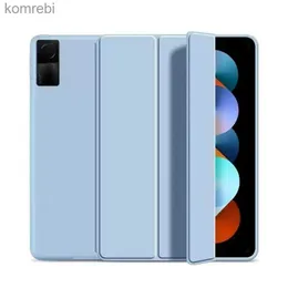 Tablett PC -fodral Väskor för Redmi Pad 10.6 CASE REDMI PAD SE 2023 Slim Soft Silicon Magnetic Stand Cover för Mipad 5 Pad 5 Pro Mi Pad 6 11 Inchl240217