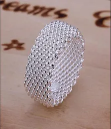 сеть стерлингового серебра кольцо женщины039s серебро 925 пробы кольца кольца ps17131742804