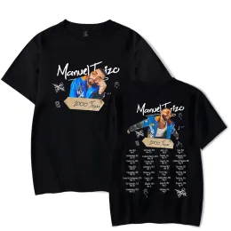 Manuel Turizo 2000 turné överdimensionerade t-shirt kvinnor män sommar mode o-hals kort ärm rolig t-shirt grafisk tees streetwear