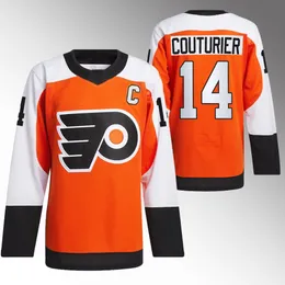 Philadelphia Sean Couturier C Logo 2024 Stadium Series Flyers