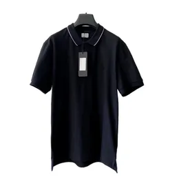 Topstoney 2024 Весенняя роскошная итальянская мужская футболка дизайнерская рубашка поло High Street с вышивкой и принтом одежда мужская брендовая рубашка поло Бизнес с коротким рукавом
