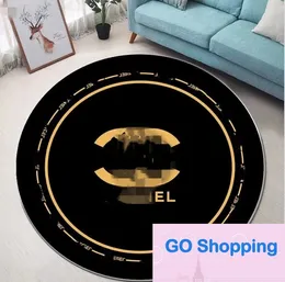 Luxury Brand round Carpet Internet Celebrity Same Style Cloakroom Photo Mat Bedroom Living Room End Table Computer Desk Floor Mats