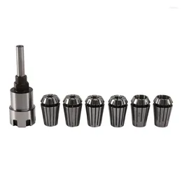 PCS 8mm Shank Router Collet Adapter Extension Chuck Rod Gravering Machine With Spring Set
