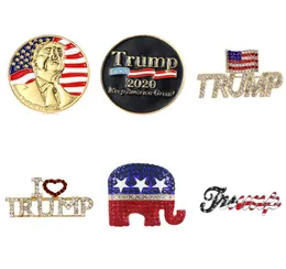 2020 Spilla elettorale USA, Spilla Trump, Badge per spilla per spillo di Fashion IC Trump, Accessori Spettatura Rhinestone Pin2814807