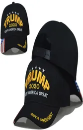 15 Styles Trump Beyzbol Kapağı Amerika'yı Tekrar Şapkalar 2020 Kampanya ABD 45 Amerikan Bayrak Şapkası Tuval İşlemeli Kapaklar Snapback 2755397