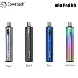 Комплект Joyetech eGo Pod с питанием от аккумулятора емкостью 1000 мАч и картриджем емкостью 2 мл. Самый простой комплект. Самый легкий комплект. Регулировка без щелчков. Аутентичная электронная сигарета MTL Vaping.