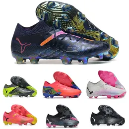 PM Soccer Shoes Future 7 Teaser Ultimate FG Phelomenal Pack Black White Pink Football Cleats teaser Ultimate Club Navy Boots FTR