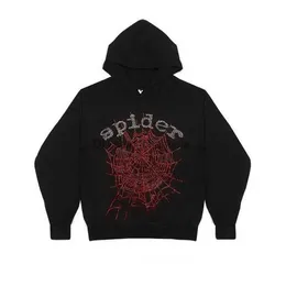 Herrtröjor tröjor y2k streetwear hip hop gothic zip up lös jacka rockar punk diamant tryck huvtröja hoddie hip hop sweatshirt män kvinnor t240217