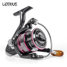 Linnhue Fishing Reel 500-7000スピニングリールメタルスペアスプール塩水リール釣りアクセサリーCarpReel 240131