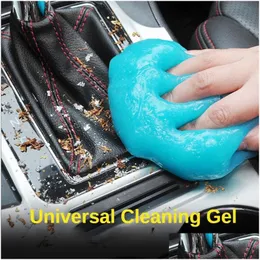 Computer Cleaners Cleaning Gel For Car Detailing Cleaner Magic Dust Air Vent Interior Home Office Computer Keyboard Clean Tool Drop De Dh6Lr