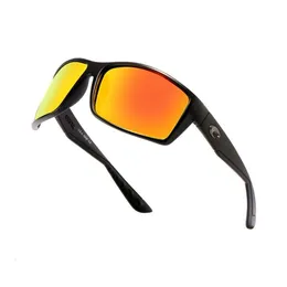 Polarisierte bunte Co-Sta-Sport-Reit-Sonnenbrille für Herren und Damen, Strandbrille