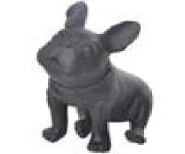 Plast French Bulldog Dog Mannequin för Pet Display EMS Black White Pink och Blue Four Color to val1581506