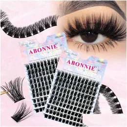 False Eyelashes Abonnie Clusters Volume Eyelash Extensions Mix Individual Lashes Natural Segmented Bundles Makeup Supplies Drop Deliv Dhp2K