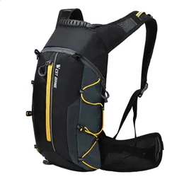 Cykelpåsar Portable Waterproof Ryggsäck utomhussportklättring Vandring Pouch Running Vest Bag Bicycle 240202