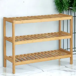 3 Tier Bamboo Shoe Rack, Storage Rack, Sturdy High Quality for Entryway