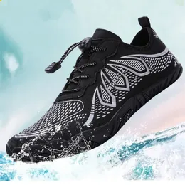 Yüzme Aqua Ayakkabı Hızlı Dry Surfing Suyu Erkekler İçin Kadınlar Çıplak Ayakla Yürüyen Plaj Yukarı Akış Yüzey Ayakkabı 240123