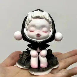 ORIGINAL Skullpanda The Warmth Series Blind Box SP Warm Actionfigur Kunstdekoration Artwork Collection Gartenornament 240126