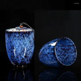 Canecas 200ml cerâmica teacup único copo de chá esmalte artesanato tamanho grande com tampa SZ-TC20122603