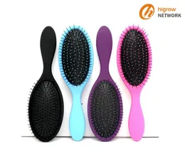 فرشاة الشعر الجافة الرطب الأصلي Detangler Hair Brush comb combit مع أكياس الهواء أمور لدش الشعر الرطب 8987351